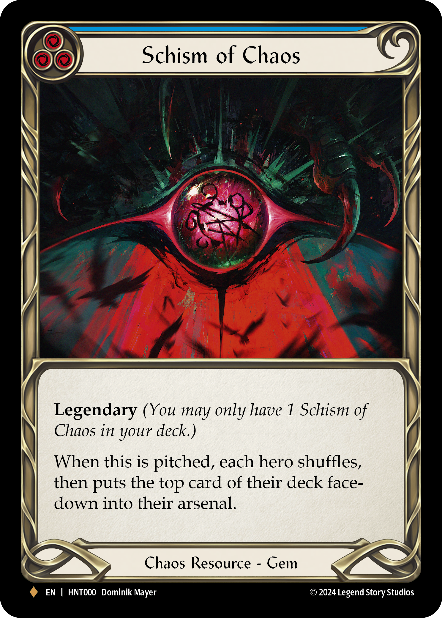HNT000-RF - Fabled - Schism of Chaos