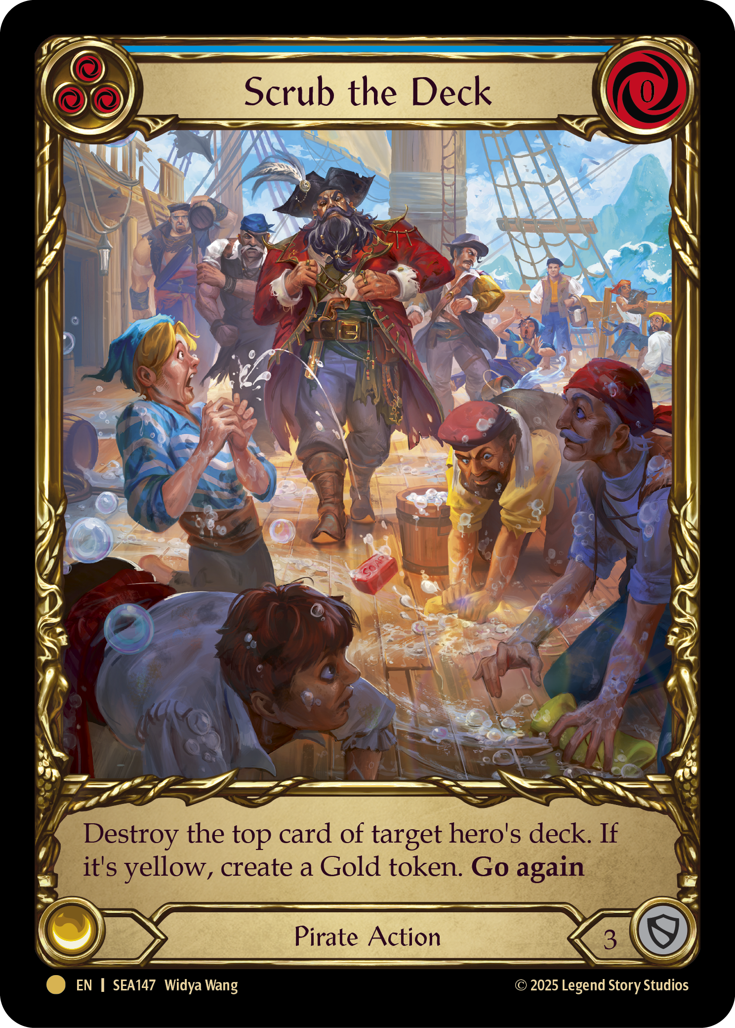 SEA147-TP - Pirate-Booty - Scrub the Deck