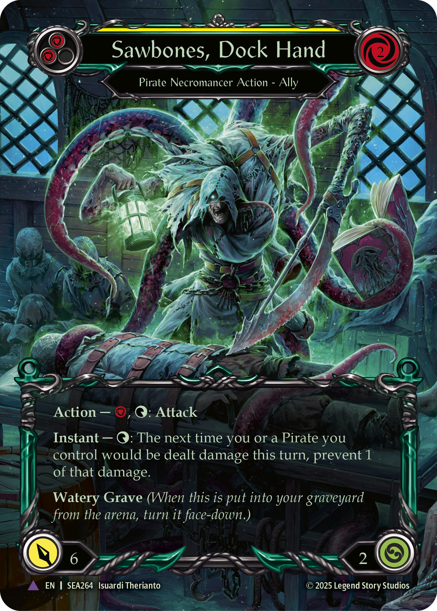 SEA264-MVL - Marvel - Sawbones, Dock Hand