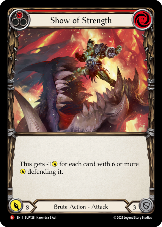 SUP128-CF - Majestic - Show of Strength