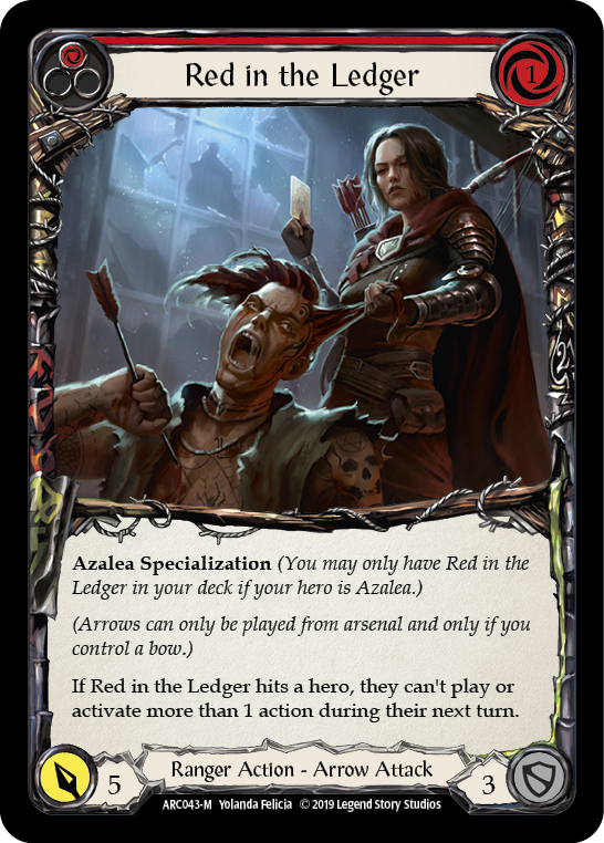 ARC043 - Majestic - Red in the Ledger