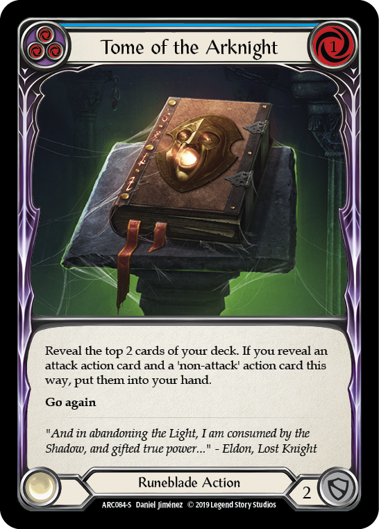ARC084-RF - Super-Rare - Tome of the Arknight
