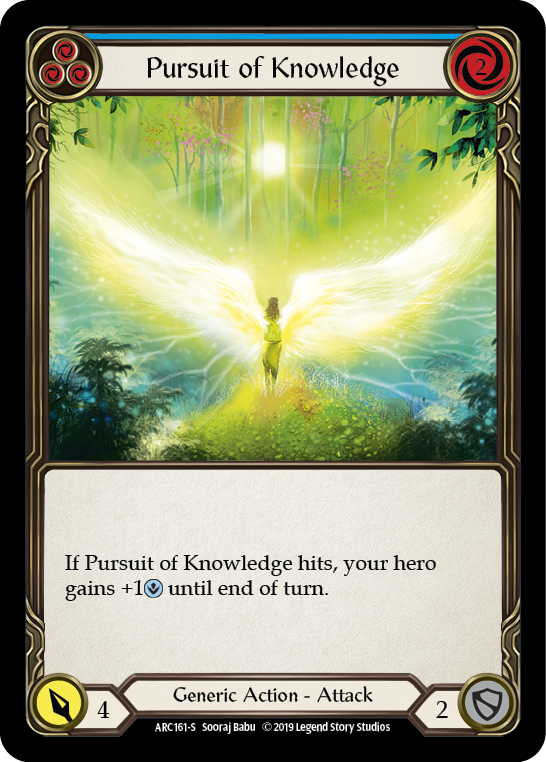 ARC161-RF - Super-Rare - Pursuit of Knowledge