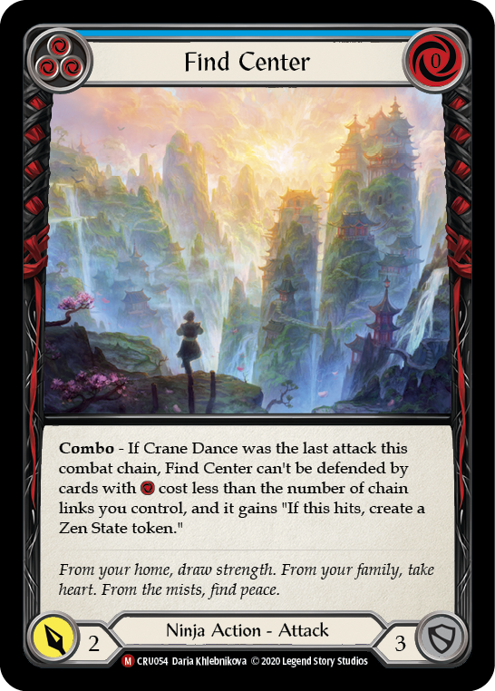 CRU054 - Majestic - Find Center