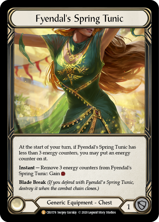 CRU178 - Legendary - Fyendal's Spring Tunic