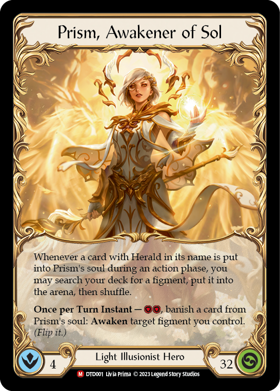 DTD001 - Majestic - Prism, Awakener of Sol