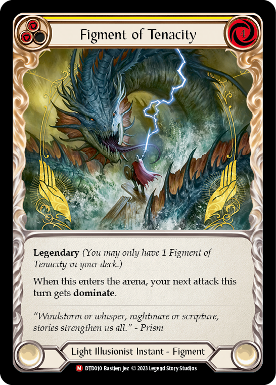 DTD010 - Majestic - Figment of Tenacity // Metis, Archangel of Tenacity