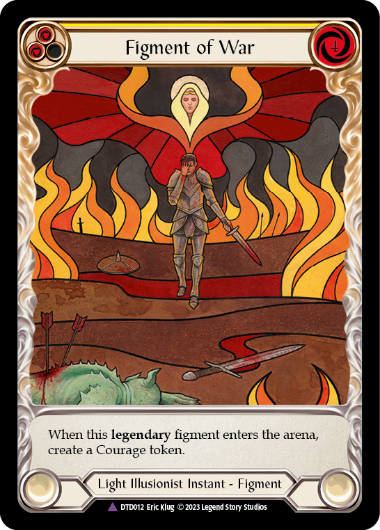 DTD012-MVL - Marvel - Figment of War // Bellona, Archangel of War