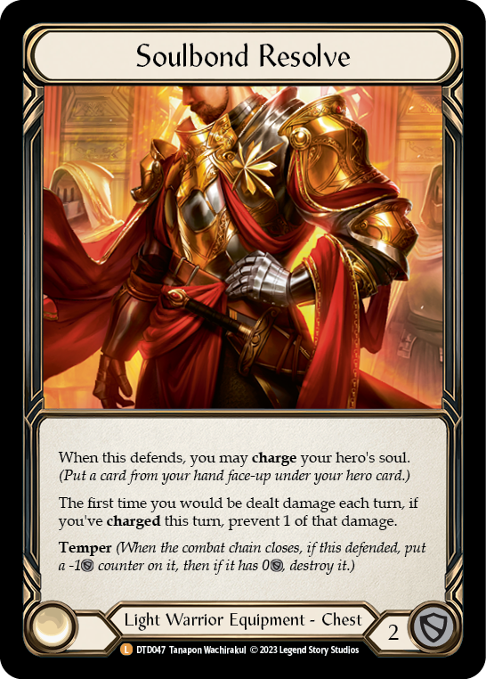 DTD047-CF - Legendary - Soulbond Resolve