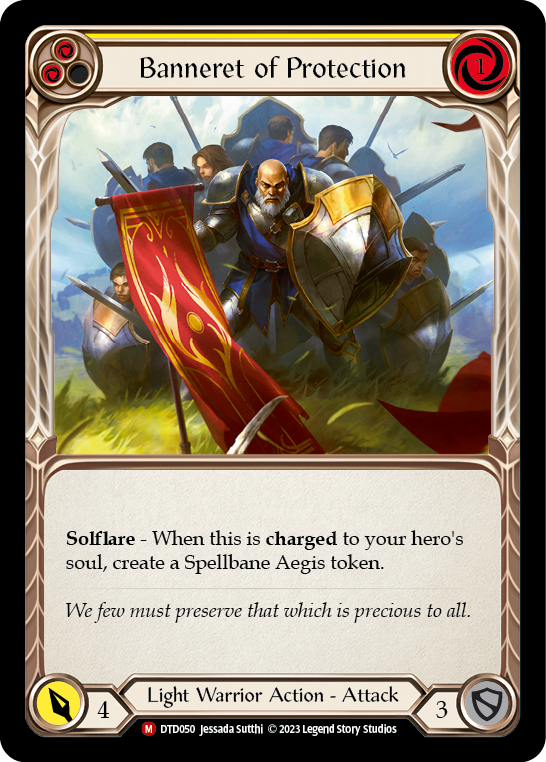 DTD050-RF - Majestic - Banneret of Protection
