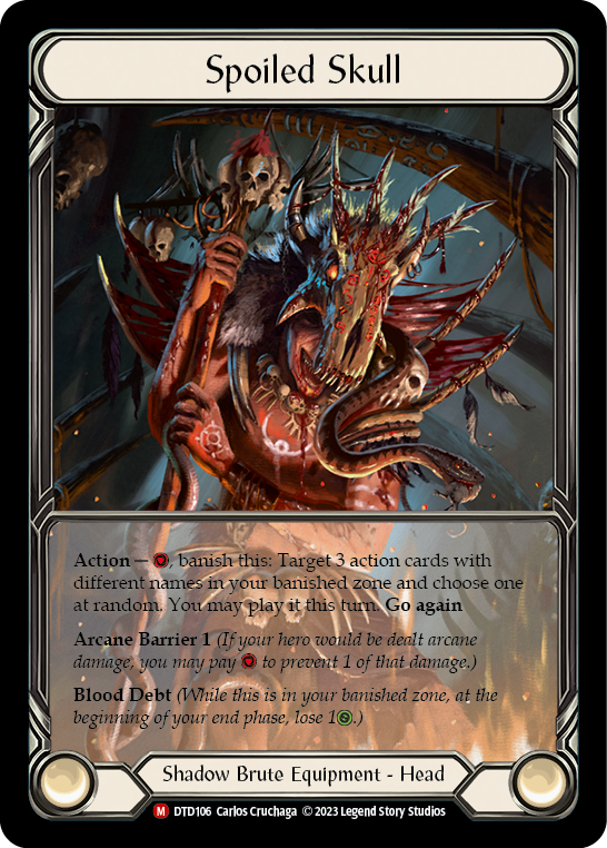 DTD106-CF - Majestic - Spoiled Skull