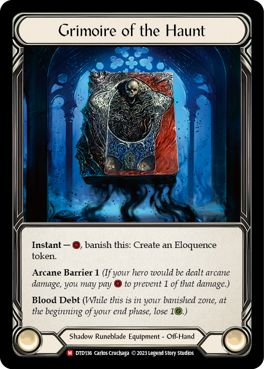 DTD136-CF - Majestic - Grimoire of the Haunt