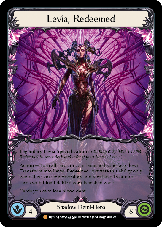 DTD164 - Legendary - Levia, Redeemed // Blasmophet, Levia Consumed