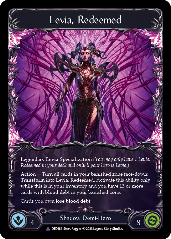 DTD164-MVL - Marvel - Levia, Redeemed // Blasmophet, Levia Consumed