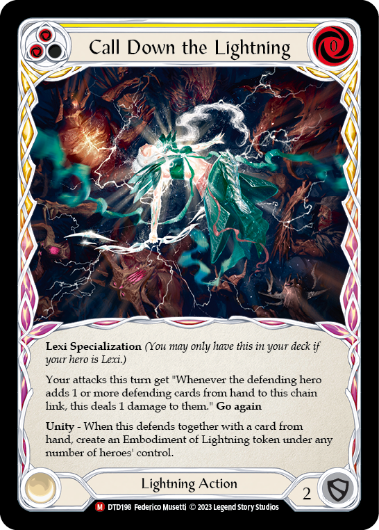 DTD198-RF - Majestic - Call Down the Lightning