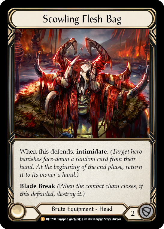 DTD200-CF - Legendary - Scowling Flesh Bag