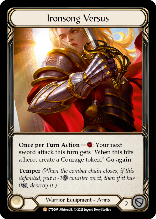 DTD207-RF - Legendary - Ironsong Versus