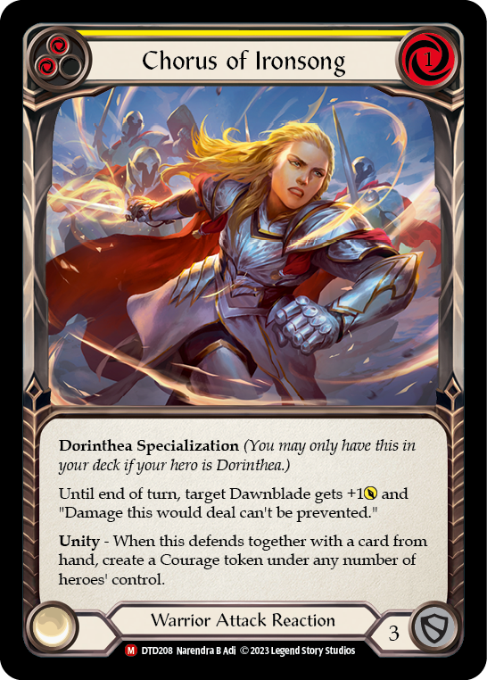 DTD208 - Majestic - Chorus of Ironsong