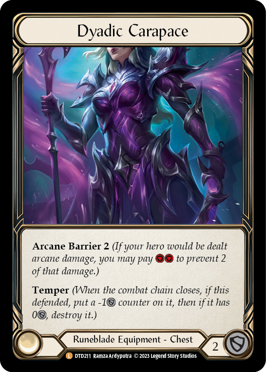 DTD211-RF - Legendary - Dyadic Carapace