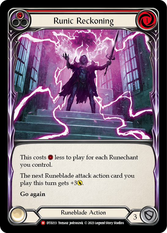 DTD213-RF - Majestic - Runic Reckoning