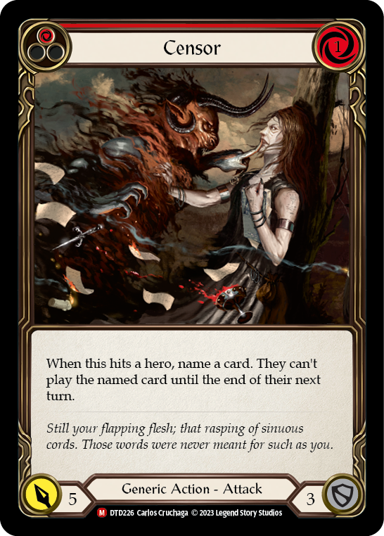 DTD226-RF - Majestic - Censor