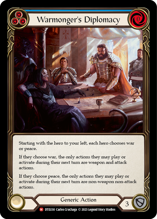 DTD230-RF - Majestic - Warmonger's Diplomacy