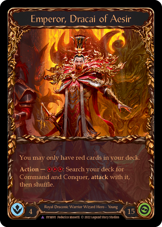 DYN001-MVL - Marvel - Emperor, Dracai of Aesir