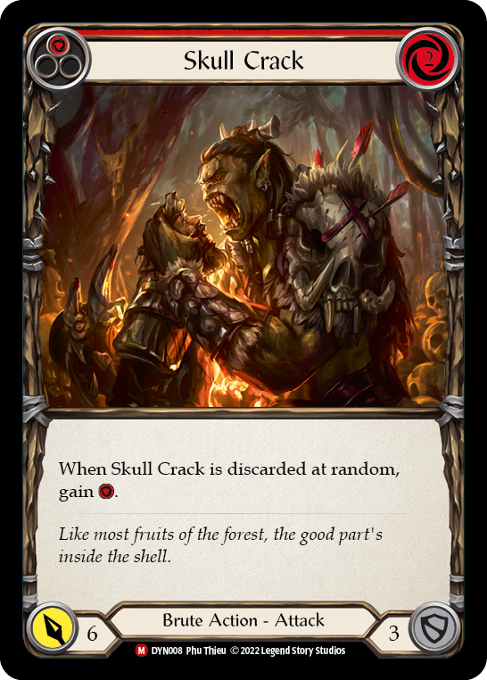 DYN008-RF - Majestic - Skull Crack