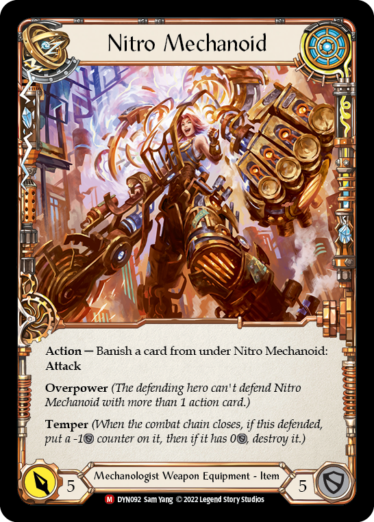 DYN092-CF - Majestic - Construct Nitro Mechanoid // Nitro Mechanoid