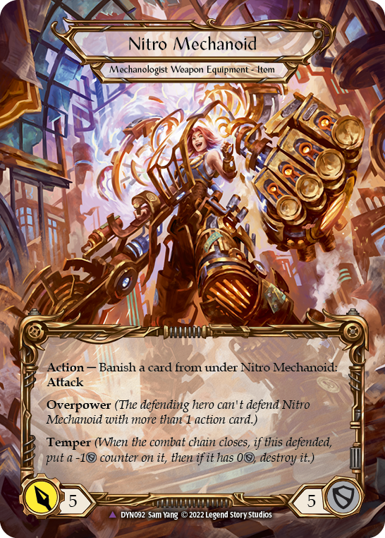 DYN092-MVL - Marvel - Construct Nitro Mechanoid // Nitro Mechanoid
