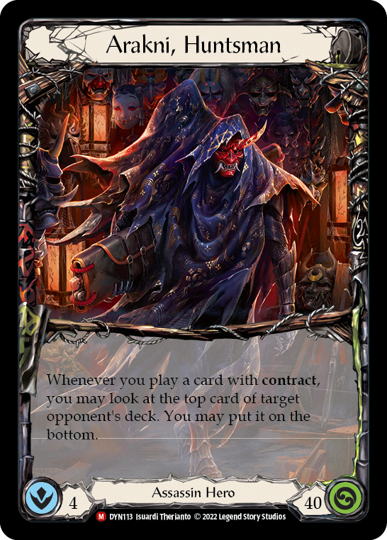 DYN113 - Majestic - Arakni, Huntsman
