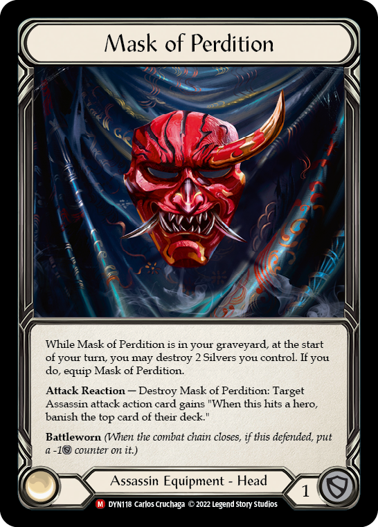 DYN118-CF - Majestic - Mask of Perdition