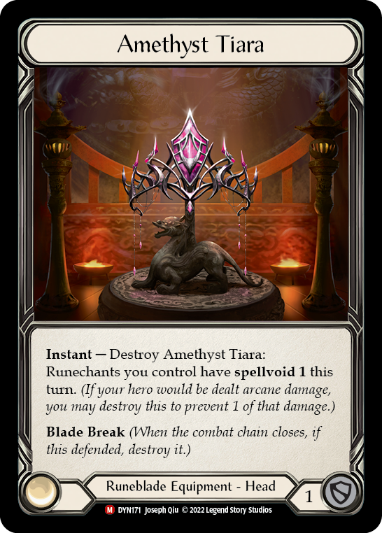 DYN171 - Majestic - Amethyst Tiara