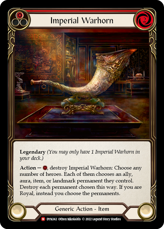 DYN242-CF - Majestic - Imperial Warhorn