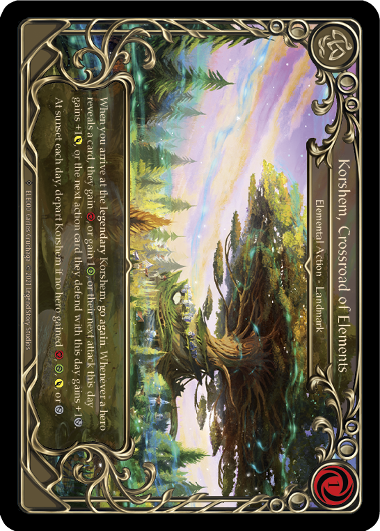 U-ELE000-RF - Fabled - Korshem, Crossroad of Elements