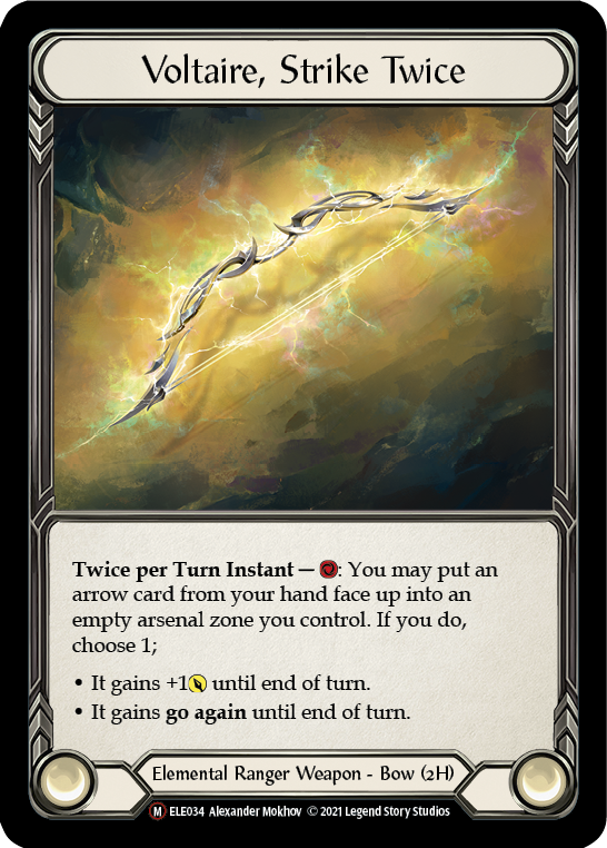 U-ELE034 - Majestic - Voltaire, Strike Twice