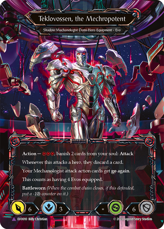 EVO010MVL - Marvel - Singularity // Teklovossen, the Mechropotent