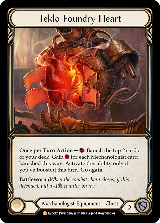 EVO012 - Legendary - Teklo Foundry Heart