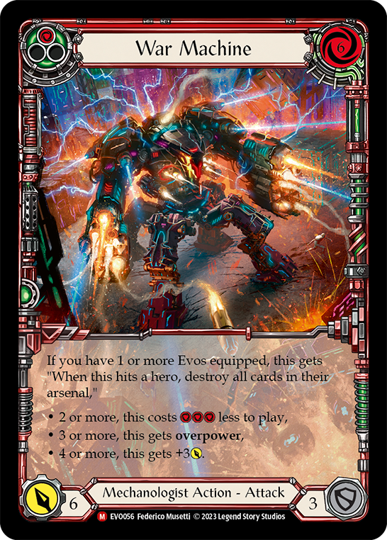 EVO056-EA - Majestic - War Machine