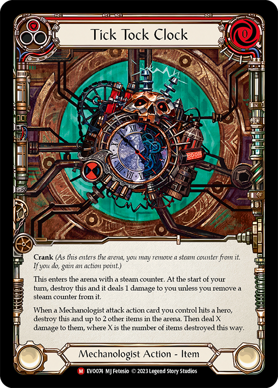 EVO074-RF - Majestic - Tick Tock Clock