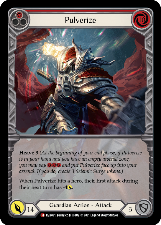 EVR021-EA - Majestic - Pulverize