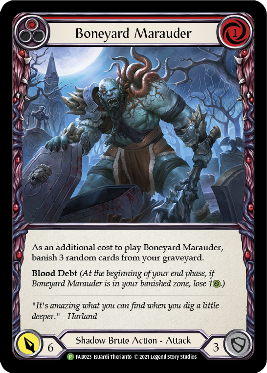 Boneyard Marauder  (Promo) [RF]
