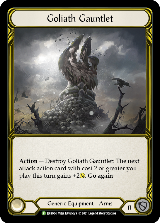 Goliath Gauntlet (Promo) [Gold]