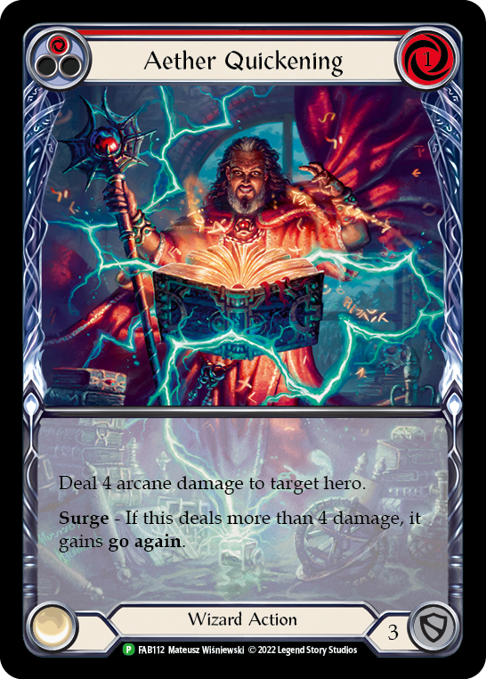 Aether Quickening (Red)