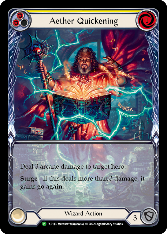 Aether Quickening (Yellow)