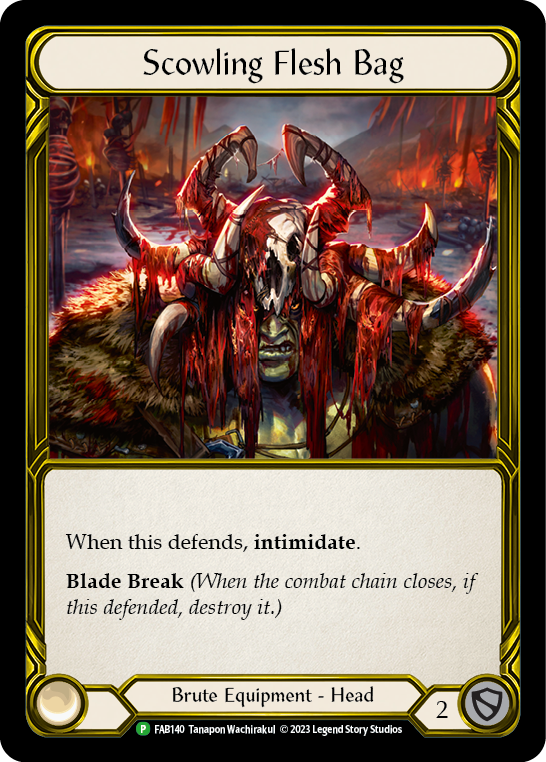 Scowling Flesh Bag