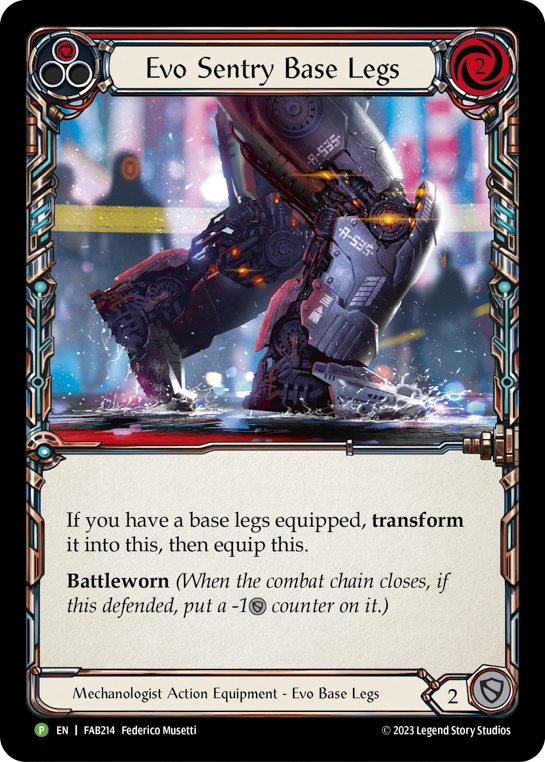 Evo Sentry Base Legs