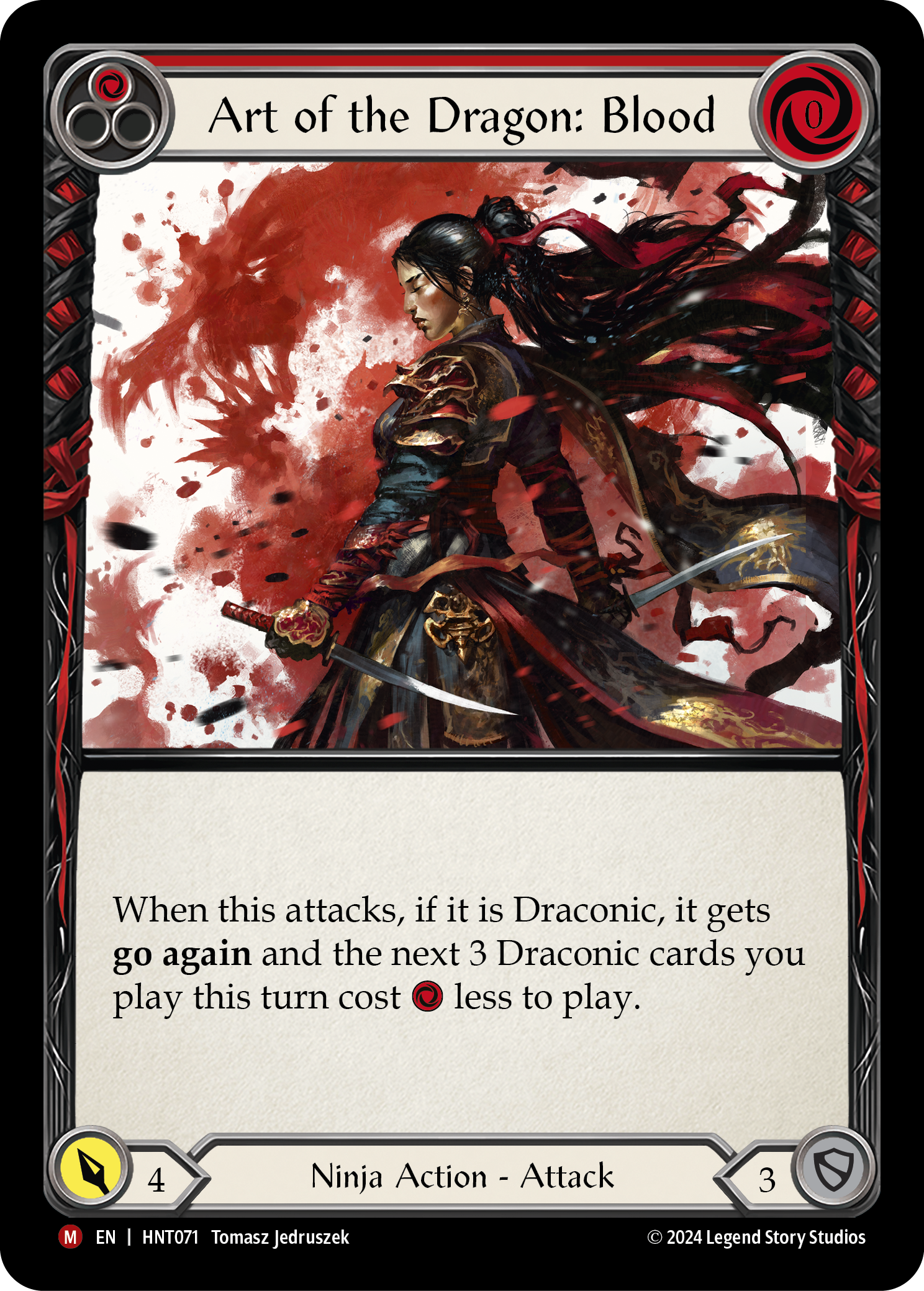 HNT071-RF - Majestic - Art of the Dragon: Blood