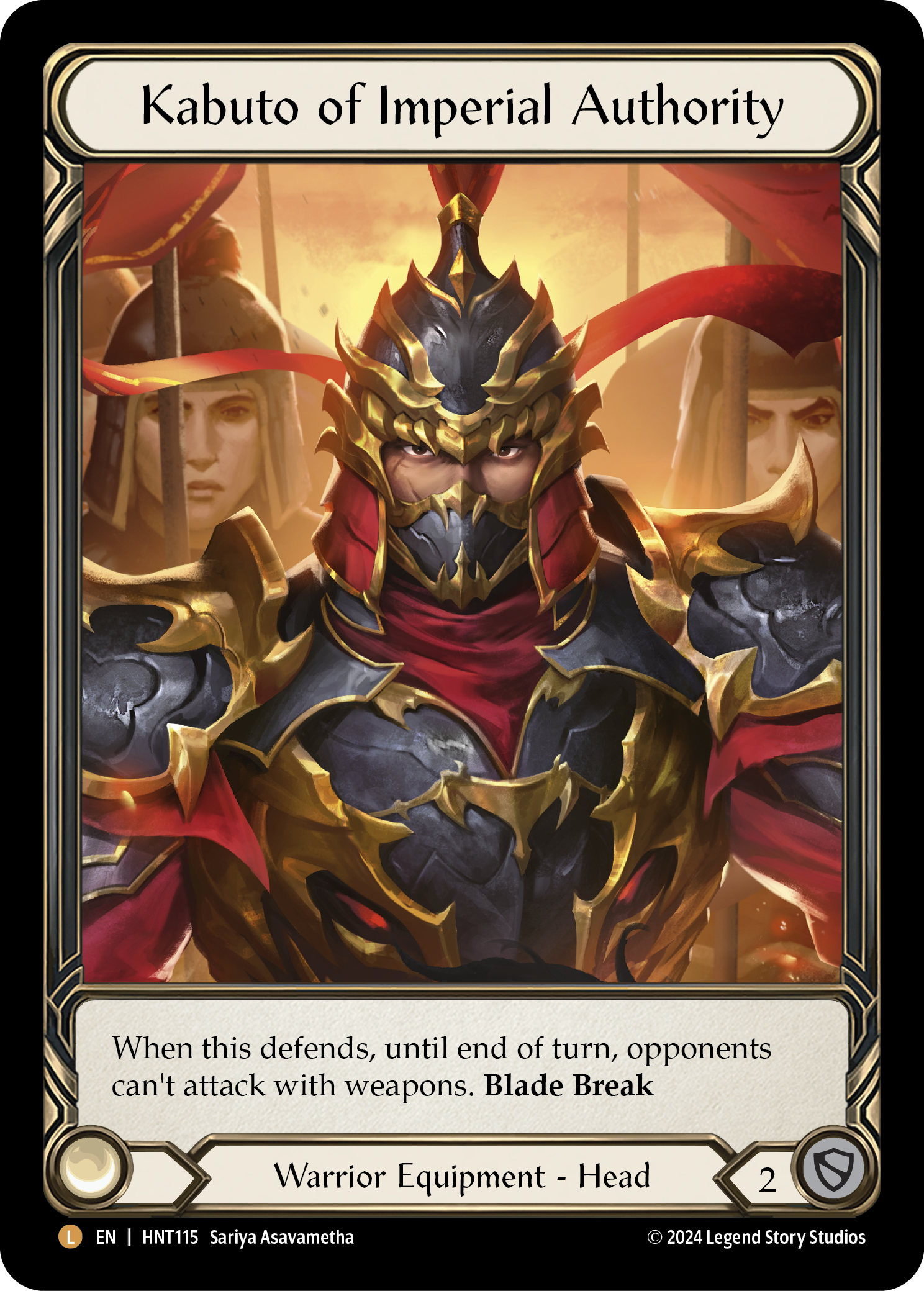 HNT115-EA - Legendary - Kabuto of Imperial Authority