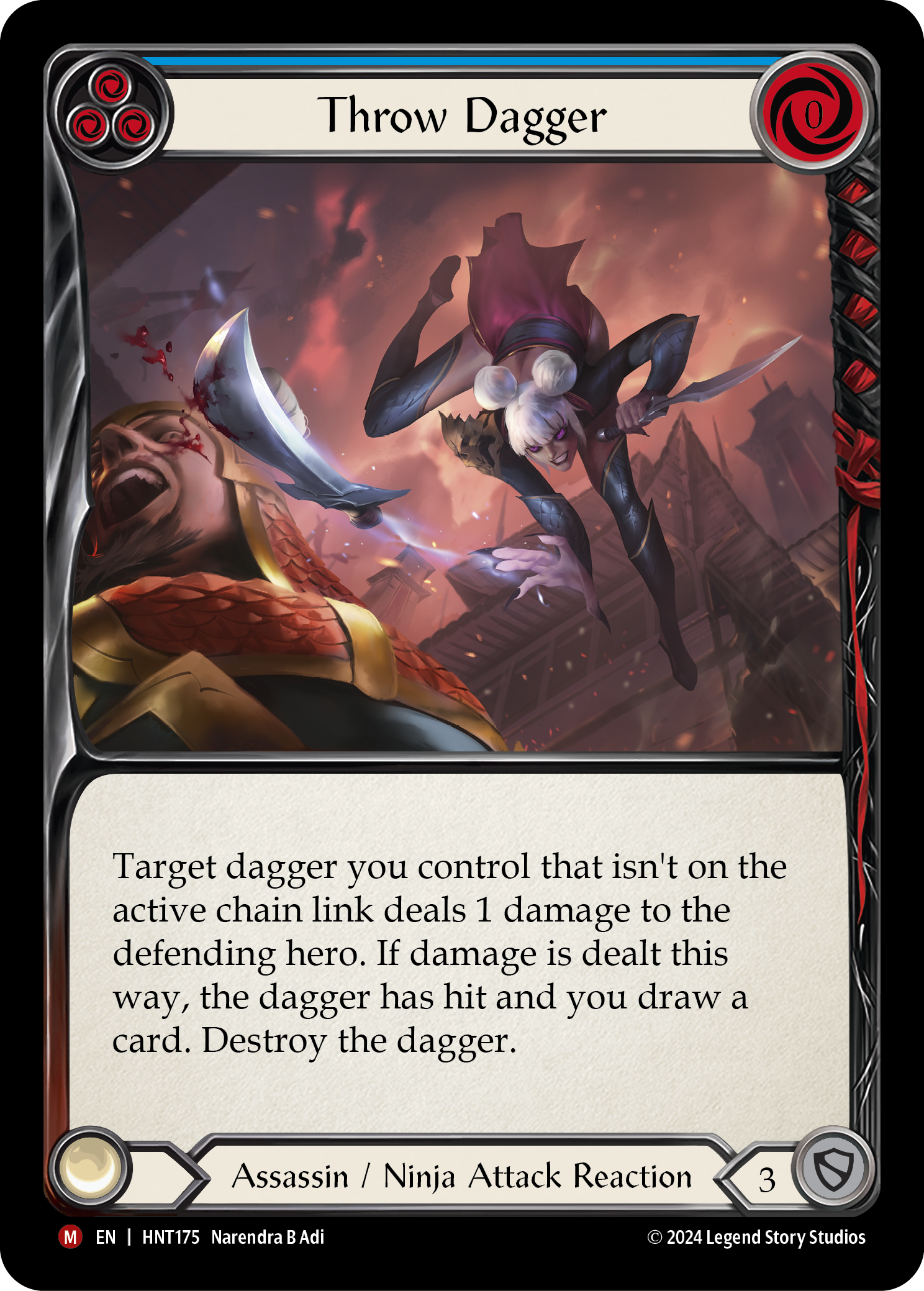 HNT175 - Majestic - Throw Dagger